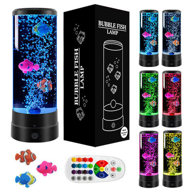 Giá tốt. RoHs Usb đèn sứa LED 12 Inch bóng bơm hình trụ đèn cá 7 màu trực tuyến