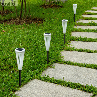 Đèn vườn ngoài trời ánh sáng mặt trời ánh sáng trắng 6000K D 8 * H 45,5cm Năng lượng mặt trời