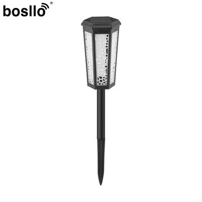 Giá tốt. Amber Light RGB / White Light RGB đèn vườn mặt trời 10.5 * 10.5 * 47cm Kích thước trực tuyến