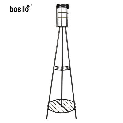 Giá tốt. Retro Solar Lights Solar Floor Lights Solar Lantern With Plant Stand USB rechargeable trực tuyến