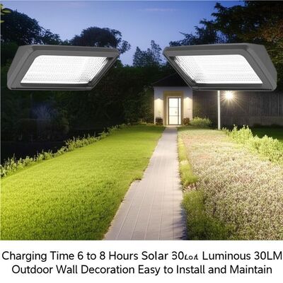 Giá tốt. Charging Time 6 to 8 Hours Solar Wall Lamps with 30LM Luminous Flux Outdoor Wall Decoration Easy to Install and Maintain trực tuyến
