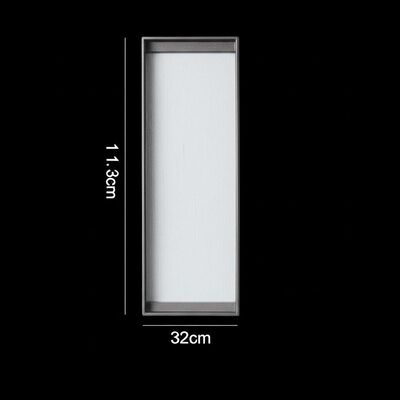 Giá tốt. Nguồn năng lượng mặt trời Đèn tường mặt trời 11.8 3.4 32cm Ánh sáng ngoài trời cho các tài sản công nghiệp và thương mại trực tuyến